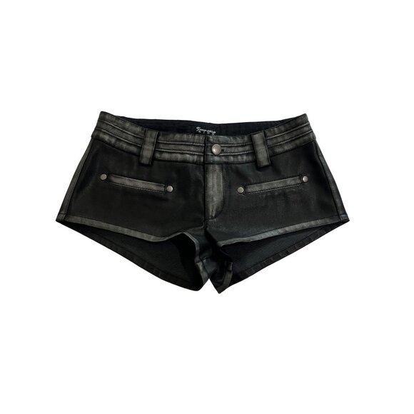 Generation Kiss Pants - Generation Kiss Dolls Kill Melissa Micro Shorts in Black